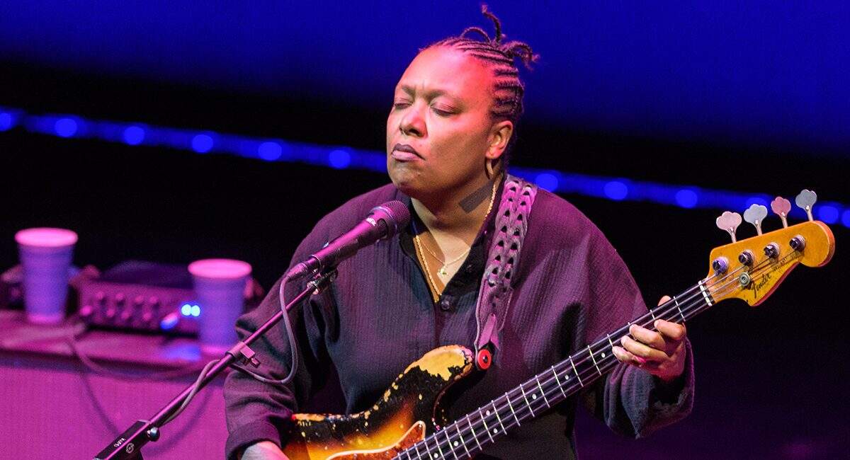 WASHINGTON, DC - April 26th, 2018 - D.C. native Meshell Ndegeocello performs at The Kennedy Center in Washington, D.C. Ndegeocello released an album of 80's and 90's R&B cover songs last month. (Photo by Kyle Gustafson / For The Washington Post)